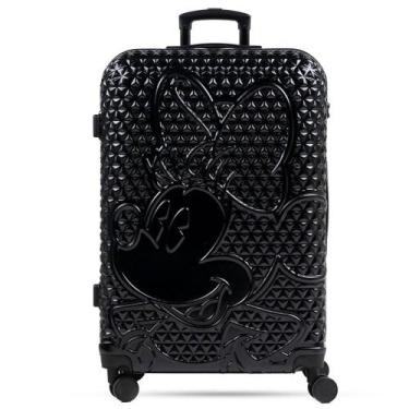 Imagem de Mala de Viagem Grande 32 Kg ABS 4 Rodas Minnie Epcot Preta - Disney, G