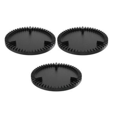 Imagem de Kit 3 Espalha Chama Fogão Industrial Queimador Simples 11cm Ferro Fund