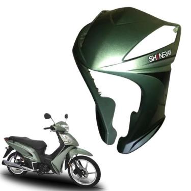 Imagem de Carenagem peito frontal bico iron shineray jet50 jet 50 verde 2020 202