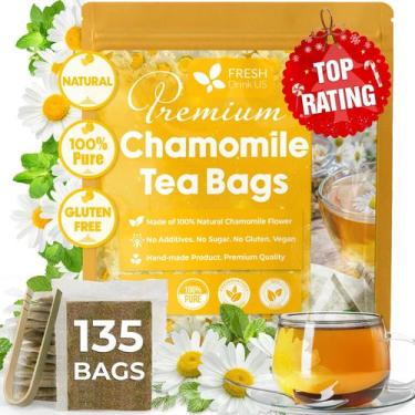 Imagem de Sachets de Chá de Camomila FRESHDRINKUS 135 Unidades Natural