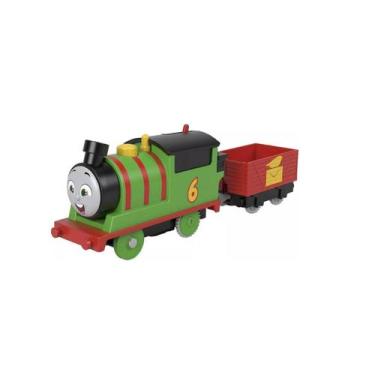 Imagem de Thomas E Seus Amigos Trem Motorizado 20cm Mattel Hfx93, Percy