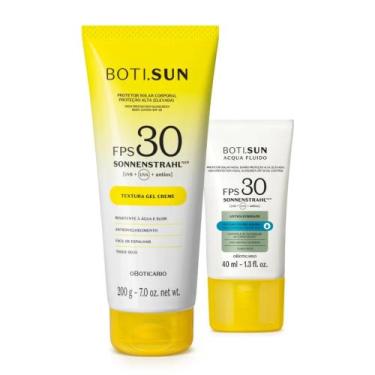 Imagem de Combo Boti.Sun: Protetor Solar Gel Creme FPS 30 200g + Protetor Solar 