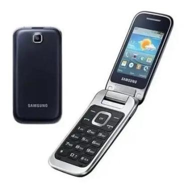 Imagem de Celular Samsung GT Flip Rede 4G Dual Chip Tecla e Tela Grande