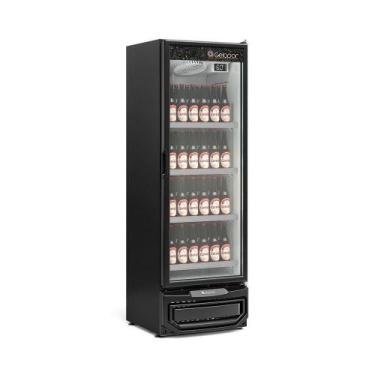 Imagem de Expositor de Bebidas Vertical Gelopar GCBC45 450L 1 Porta Preto 220V, 