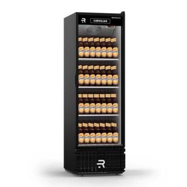 Imagem de Visa Cooler Cerveja 570 Litros Porta Vidro Aquecido Preto/branco (inte