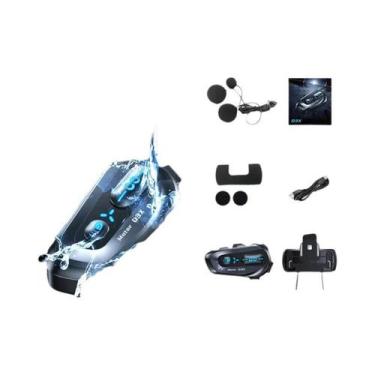 Imagem de Intercomunicador Bluetooth Para Capacete De Motocicleta Com Bateria De