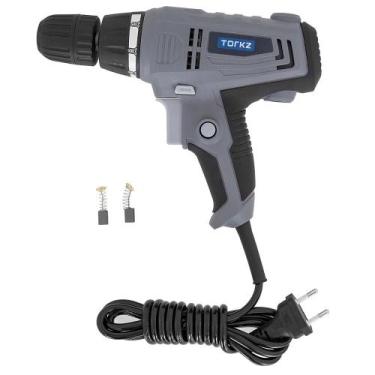 Imagem de Furadeira Parafusadeira Elétrica Torkz TRE0013, 300 Watts, 220 Volts, 