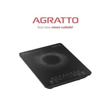 Imagem de Cooktop Indução 1 Boca 2000W Preto 220V ACKI01I-02 - Agratto, 220V