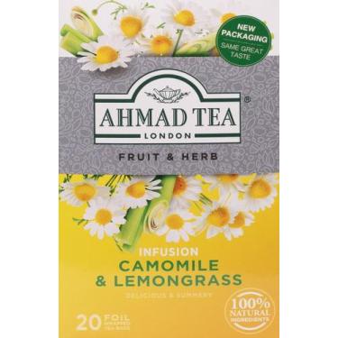 Imagem de Chá Ahmad Chá de Camomila e Capim-limão 40g 20 Saquinhos - Ahmad Tea