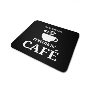 Imagem de Mouse Pad Antiderrapante Certificado Bebedor de Café