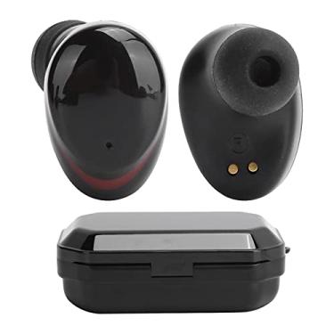 Imagem de Fone de ouvido Bluetooth, TWS Fone de ouvido esportivo estéreo grande acity Clear Call HiFi Noise Canselling Fone de ouvido com carregamento Cas Touch Control