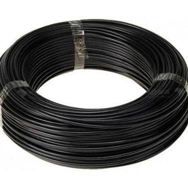 Imagem de Fio Cabo Flexível 4Mm Preto - 100 Metros