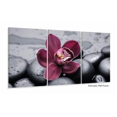 Imagem de Quadros Decorativos Orquidea Flor Botanico Sala Copa 120x60
