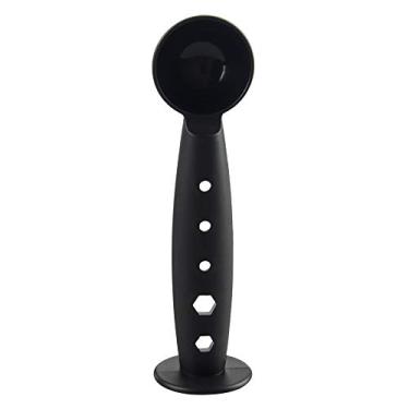 Imagem de (51mm) - Tamper para Cafe, Tamper Multifuncional para Cafe Espresso 2 em 1 com Colher Medidora de 10g, Ferramenta para Tampar Cafe para Prensa de Graos de Cafe Barista Prensagem de Moagem de Cafe (51mm)