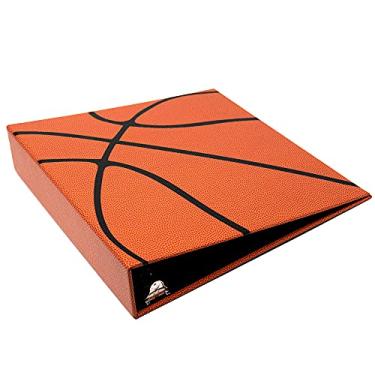 Imagem de Argola de 3 anéis Hoopz – Encadernador de basquete texturizado – Cartão de basquete – Decalques do time, Binder, Binder