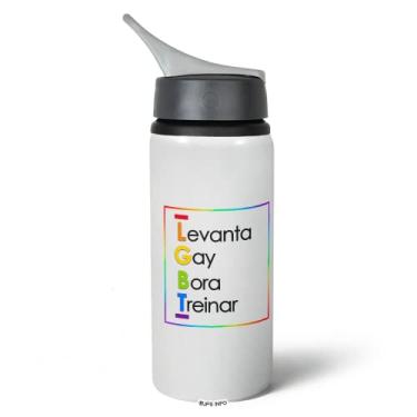 Imagem de Garrafa Squeeze NK - LGBT Levanta Gay