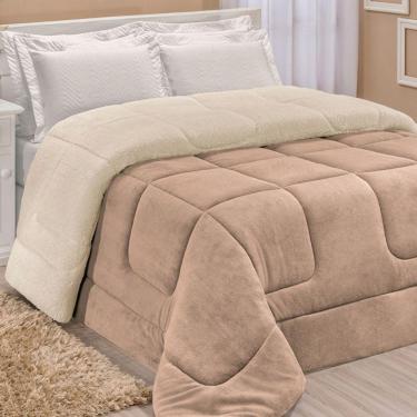 Imagem de Coberdrom Robust Solteiro Manta Soft Sherpa 1 Peça Bege