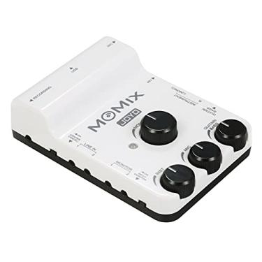 Imagem de MOMIX USB Audio Interface Mixer Portátil Mixer de Som Profissional para PC Smartphone Equipamento de Áudio Instrumentos Musicais