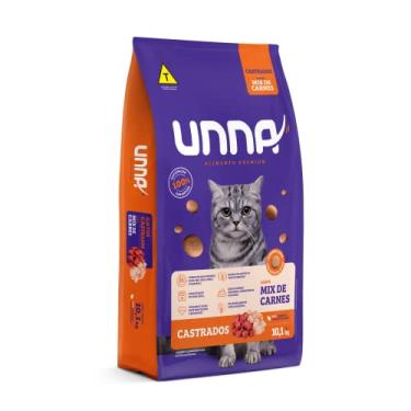 Imagem de UNNA Gatos Castrados Mix Carnes 10,1kg