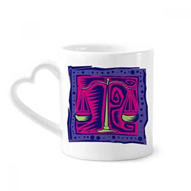 Imagem de Constelação Libra Mexicon Culture Caneca Gravação Café Cerâmica Copo Coração Vidro