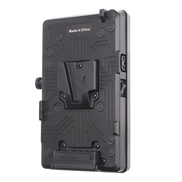 Imagem de Fotga Placa de cobertura de adaptador de energia para bateria de montagem em V para bateria Anton Bauer para Panasonic para câmera de vídeo Sony HDV DSLR, com saída de 14,8 V D-tap