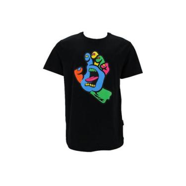 Imagem de Camiseta Santa Cruz Screaming Hand Fusion Front - Masculino