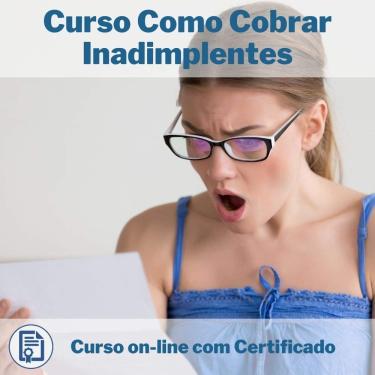 Imagem de Curso Online em videoaula de Como Cobrar Inadimplentes com Certificado + 2 brindes
