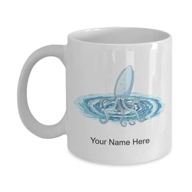 Imagem de Caneca personalizada A-gigant-lula, xícara de café A-gigant-lula, ideia de presente A-gigant-lula, copo personalizado A-gigant-lula, caneca personalizada A-gigant-lula - Caneca de café 325 ml