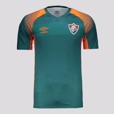 Imagem de Camisa Umbro Fluminense Aquecimento 2023 Verde