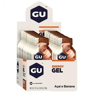 Imagem de Gu Energy Gel Caixa (24 Unidades) - Sabor Açai C/Banana, Gu Energy