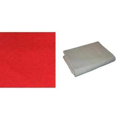 Imagem de 3,1 M Tecido Acrilico Vermelho + 3,1 M Forro Algodão Sinuca