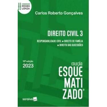 Imagem de Livro Direito Civil Esquematizado Vol. 3 Carlos Roberto Gonçalves
