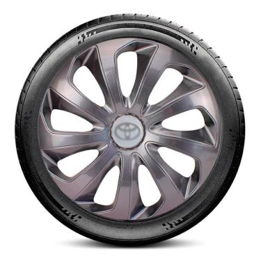 Imagem de Calota LC121 Toyota Aro 15 Grafite Velox Escolha o carro