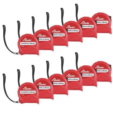 Imagem de Trena Em Abs 3 Metros  3M X 16Mm  12 Peças Onsite