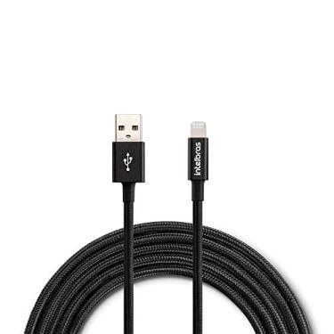 Imagem de INTELBRAS Cabo USB Lightning 1, 5m Nylon EUAL 15NP Preto