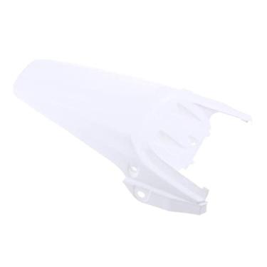 Imagem de Gazechimp Capa de para-lama traseira de plástico para Honda CRF70 Pit Pro Trail Dirt Bike - Branca