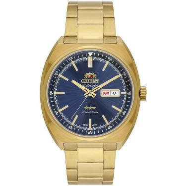 Imagem de Relógio Orient Masculino Ref: F49gg032 D1kx Automático Dourado