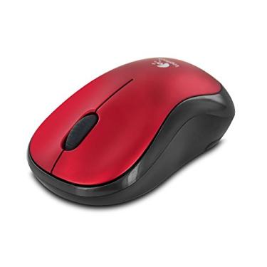 Imagem de Logitech Wireless Mouse Red/Black M185