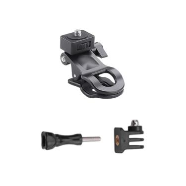 Imagem de MOUDOAUER Suporte de fixação de viseira solar de carro para câmera de ação Insta360 onex2/x3 com suporte adaptador de 1/4