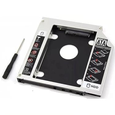 Imagem de Case Para HD Acessório Caddy Hd Ssd Sata 2.5 Gaveta Notebook 12,7mm Adaptador