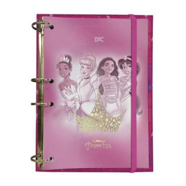 Imagem de Fichário Caderno Argolado Disney Princesas Dac
