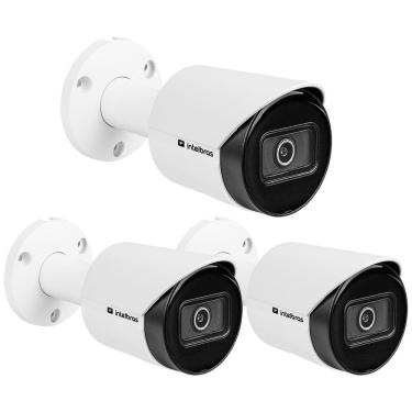 Imagem de Kit 3 Câmeras IP 2 Megapixels Full HD 30m Starlight VIP 3230 B SL G3 Intelbras