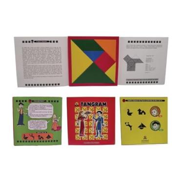 Imagem de TANGRAM em EVA: Quebra-Cabea Geometrico Clssico com 7 Peas em Plstico, Indicado para Todas as Idades