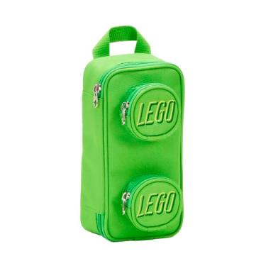 Imagem de LEGO Bolsa de tijolo infantil, Bolsa de tijolos, Verde, One Size
