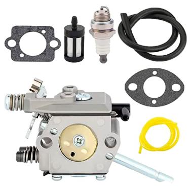 Imagem de Jinerdony Carburador com junta de filtro de linha de combustível vela de ignição para STIHL FS48 FS52 FS62 FS65 FS66 FS81 FS85 FS86 FS88 FS90 FS96 FS106 FS160 H24D BR400