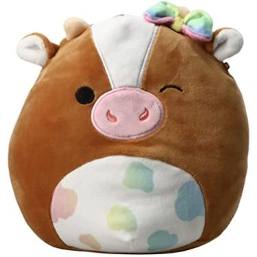 Imagem de Squishmallow Official Kellytoy Plush Farm Squad Collectible Squishy Soft Animals (Griella Cow, 7.5 Inch)