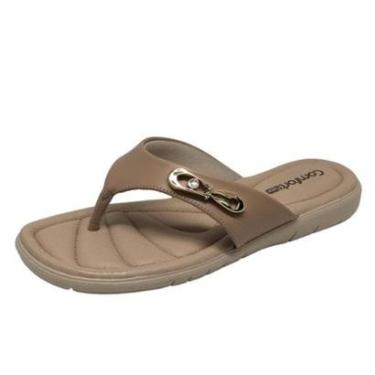 Imagem de Chinelo de Dedo Feminino Conforto Casual Comfortflex-Feminino