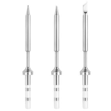 Imagem de FEITA Pinecil TS100 Pontas de Ferro de Solda Substituição para Mini Caneta Micro Solda Portátil Vários Modelos Estações Ferramenta Acessórios de Solda (TS-B2/D24/K 3 peças)