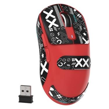 Imagem de MAMBASNAKE Mouse para jogos sem fio Attack Shark X3, ultraleve de 49 g, PixArt PAW3395 26000 DPI, Bluetooth/2,4 GHz/modo triplo com fio, bateria recarregável de 200 horas, interruptor Kailh GM8.0 para