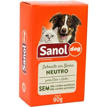 Imagem de Sabonete Cão/gato Neutro 90g Sanol